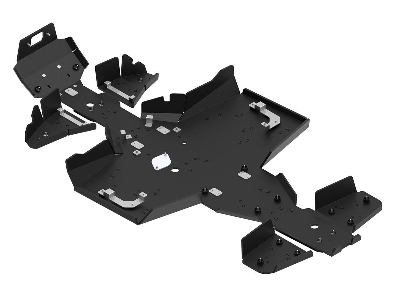 Kit plaques de protection plastique pour quad Snarler AT5 L (plastic) – protection châssis complète, robuste et durable