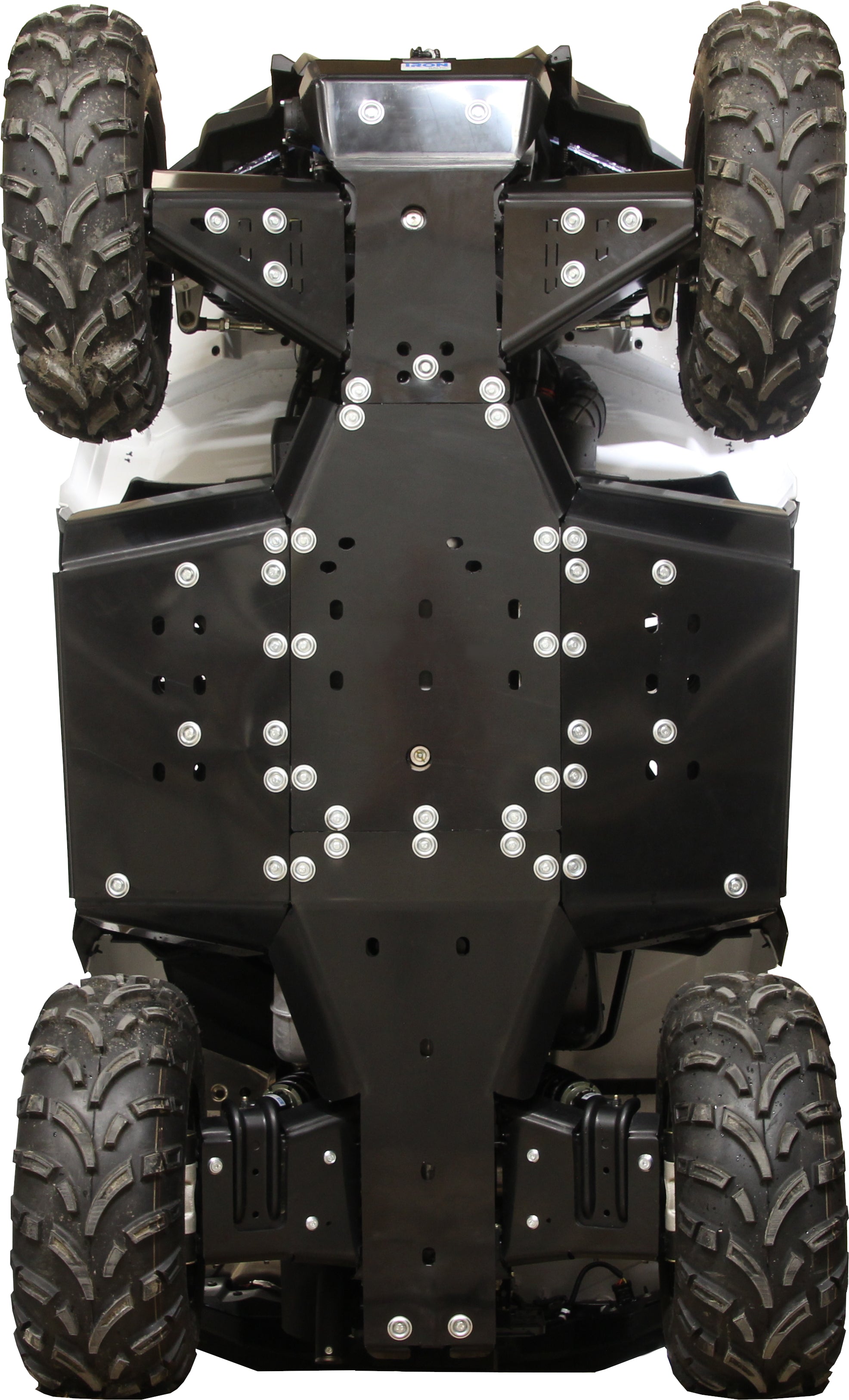 Kit plaques de protection plastique pour quad Sportsman Touring 570 (2024+) (plastic) – protection châssis complète, robuste et durable