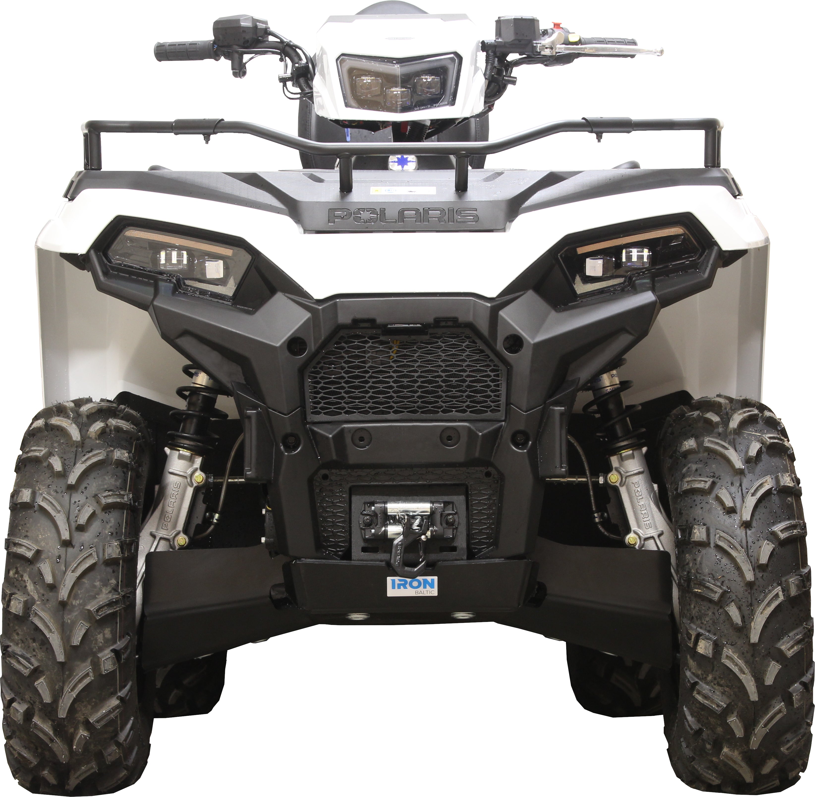 Kit plaques de protection plastique pour quad Sportsman Touring 570 (2024+) (plastic) – protection châssis complète, robuste et durable