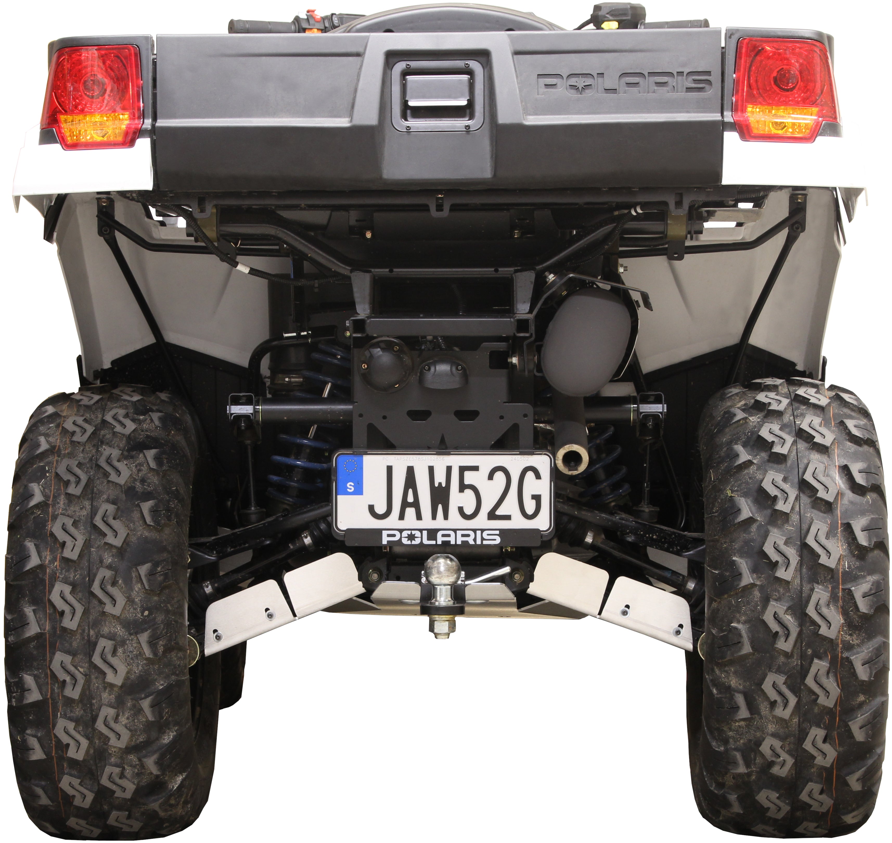 Kit plaques de protection aluminium pour quad Sportsman X2 570 Nordic Pro (2024+) (aluminium) – protection châssis complète, robuste et durable