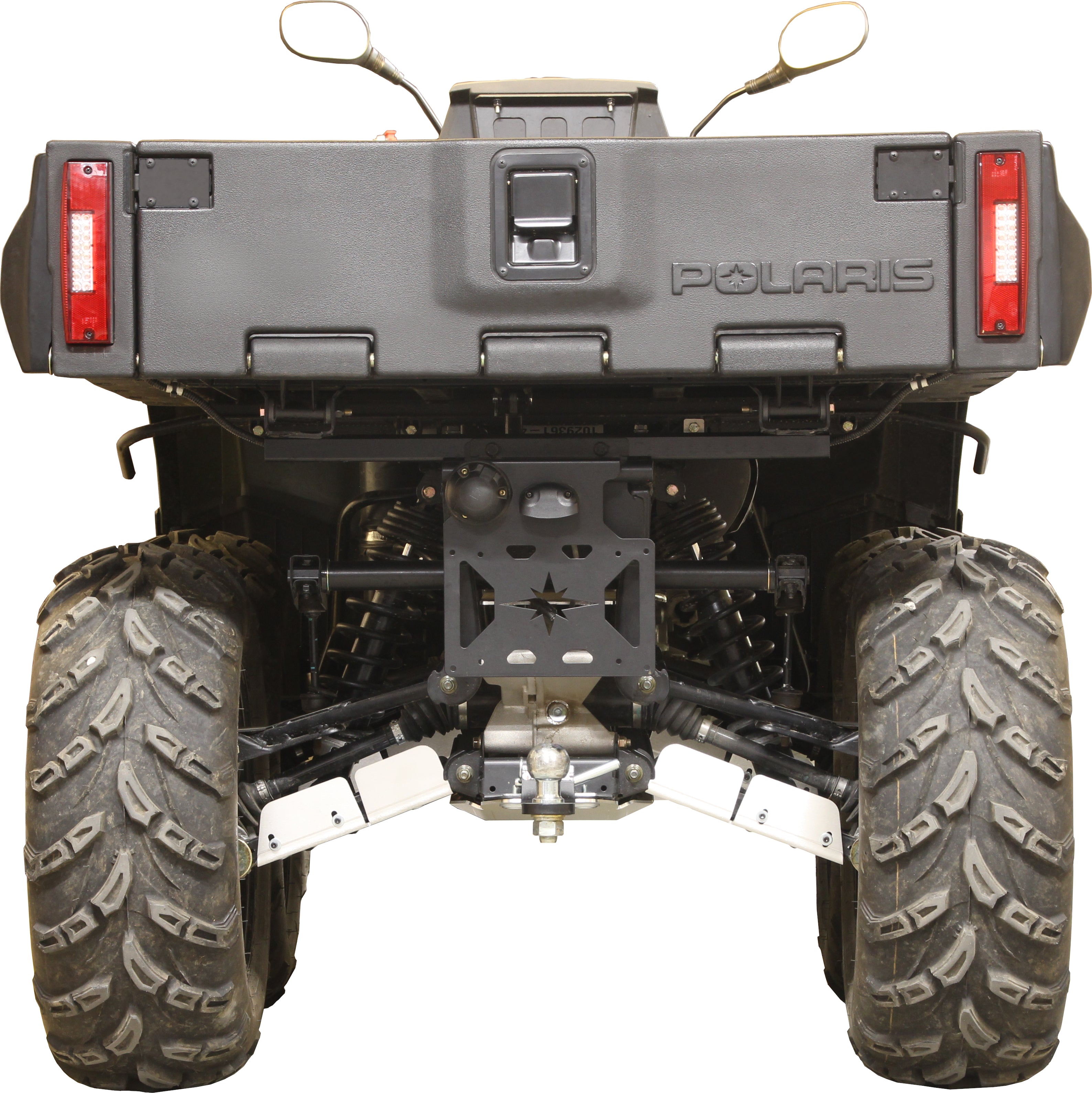Kit plaques de protection aluminium pour quad Big Boss 570 (2024+) (aluminium) – protection châssis complète, robuste et durable