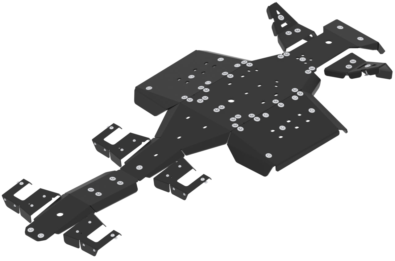 Kit plaques de protection plastique pour quad Big Boss 570 (2024+) (plastic) – protection châssis complète, robuste et durable