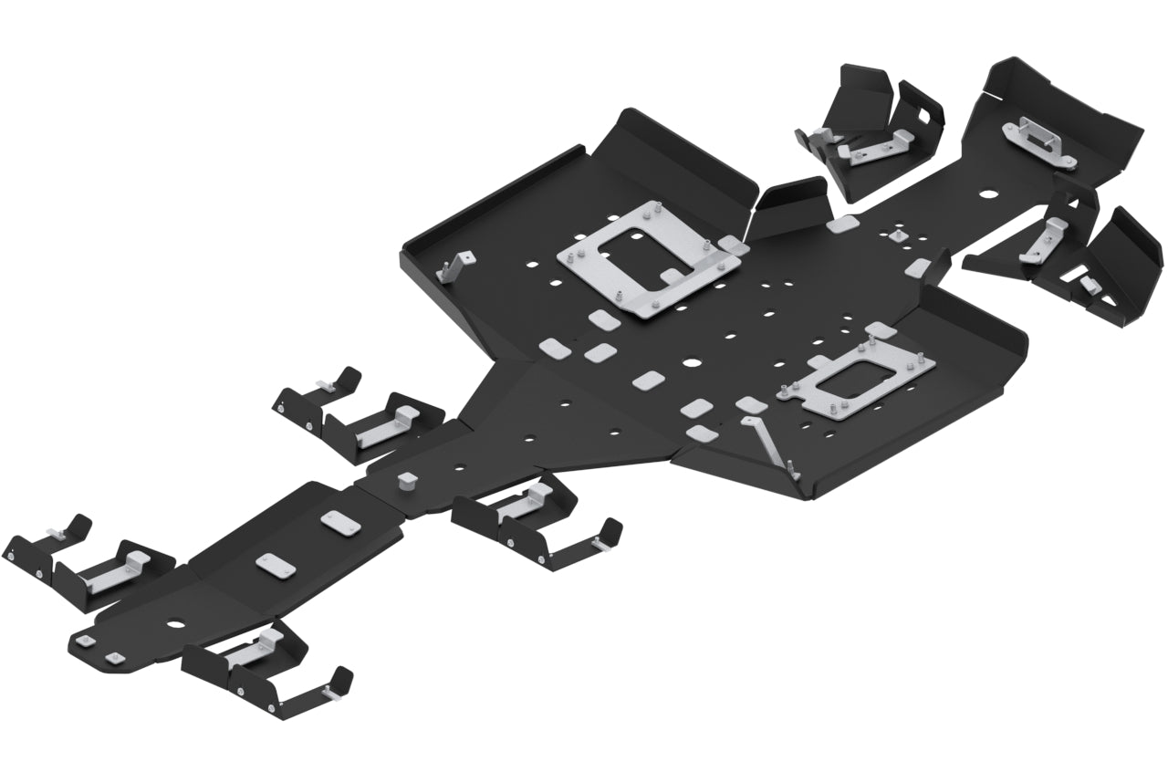 Kit plaques de protection plastique pour quad Big Boss 570 (2024+) (plastic) – protection châssis complète, robuste et durable