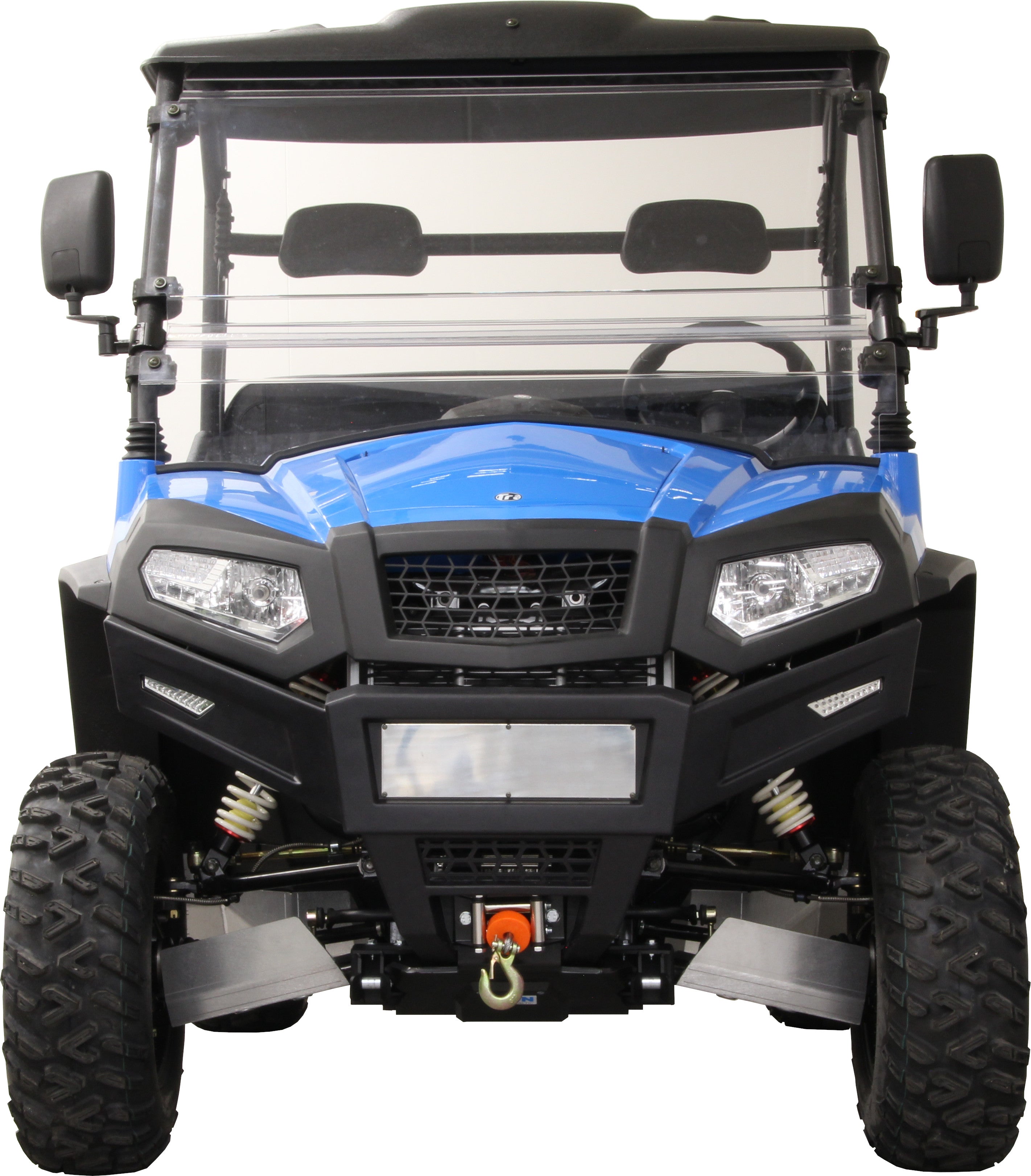 Kit plaques de protection aluminium pour quad 550 UTV (plastic-aluminium) – protection châssis complète, robuste et durable