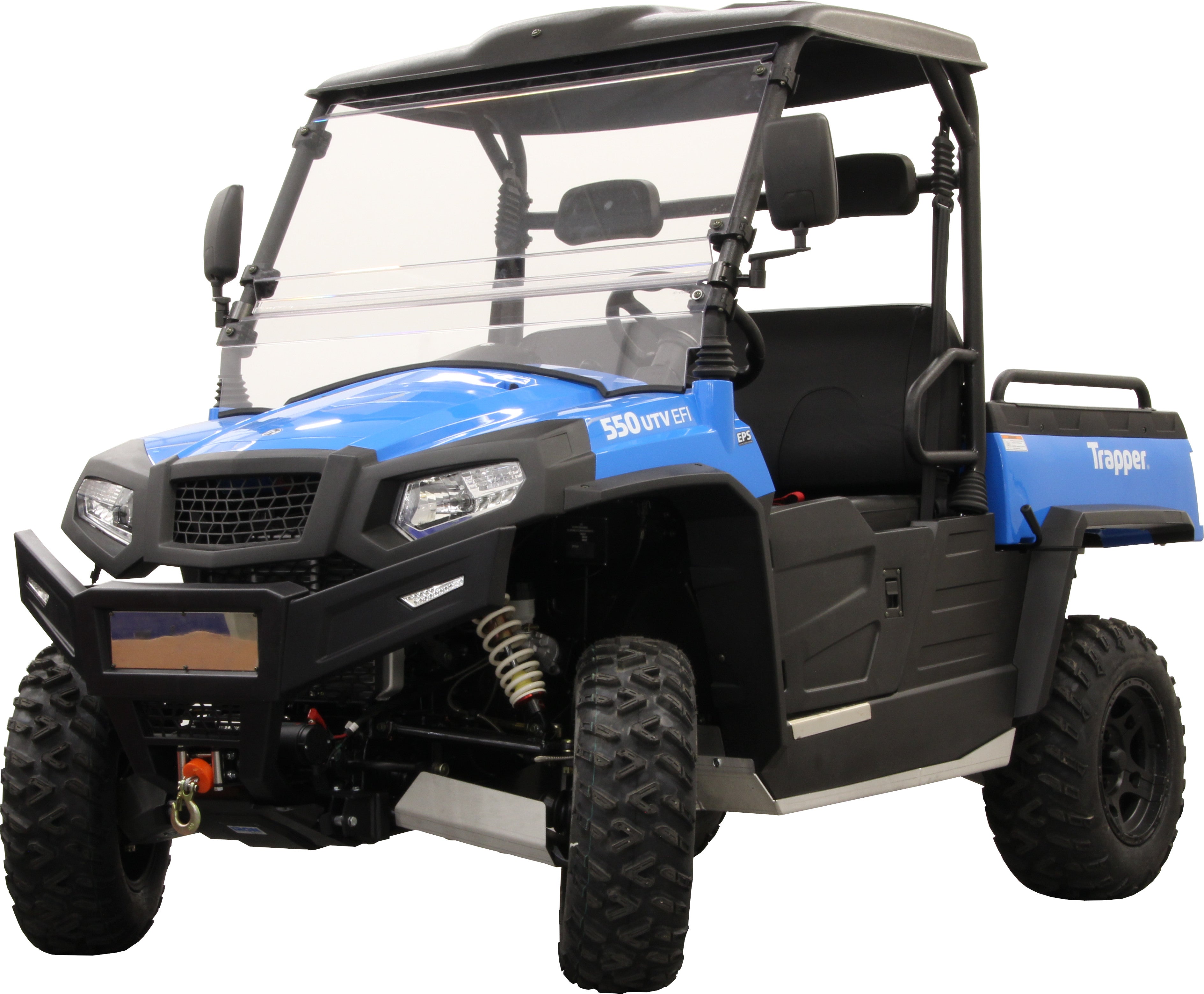 Kit plaques de protection aluminium pour quad 550 UTV (plastic-aluminium) – protection châssis complète, robuste et durable