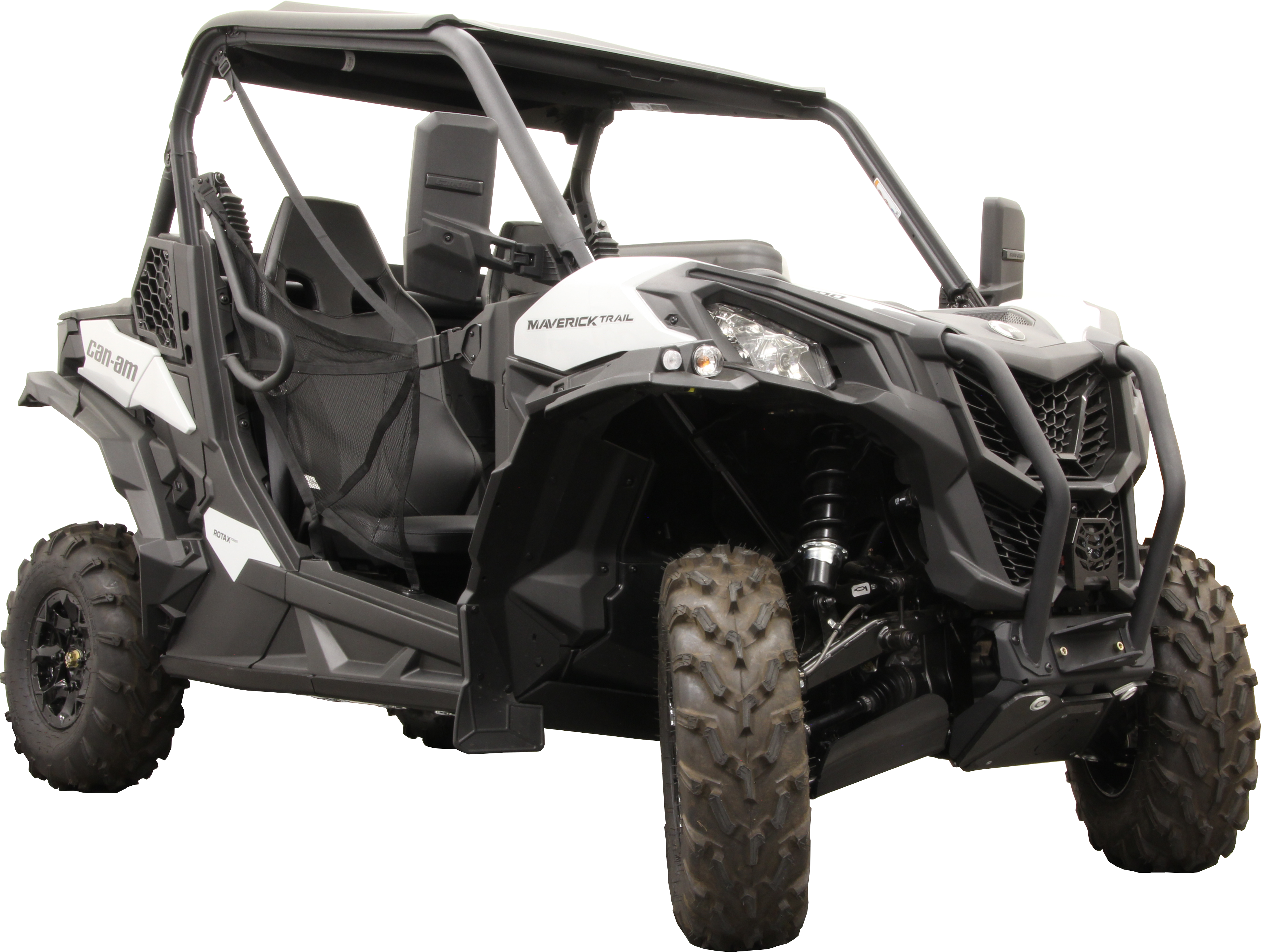Kit plaques de protection plastique pour quad Maverick Trail (2018+) (plastic) – protection châssis complète, robuste et durable