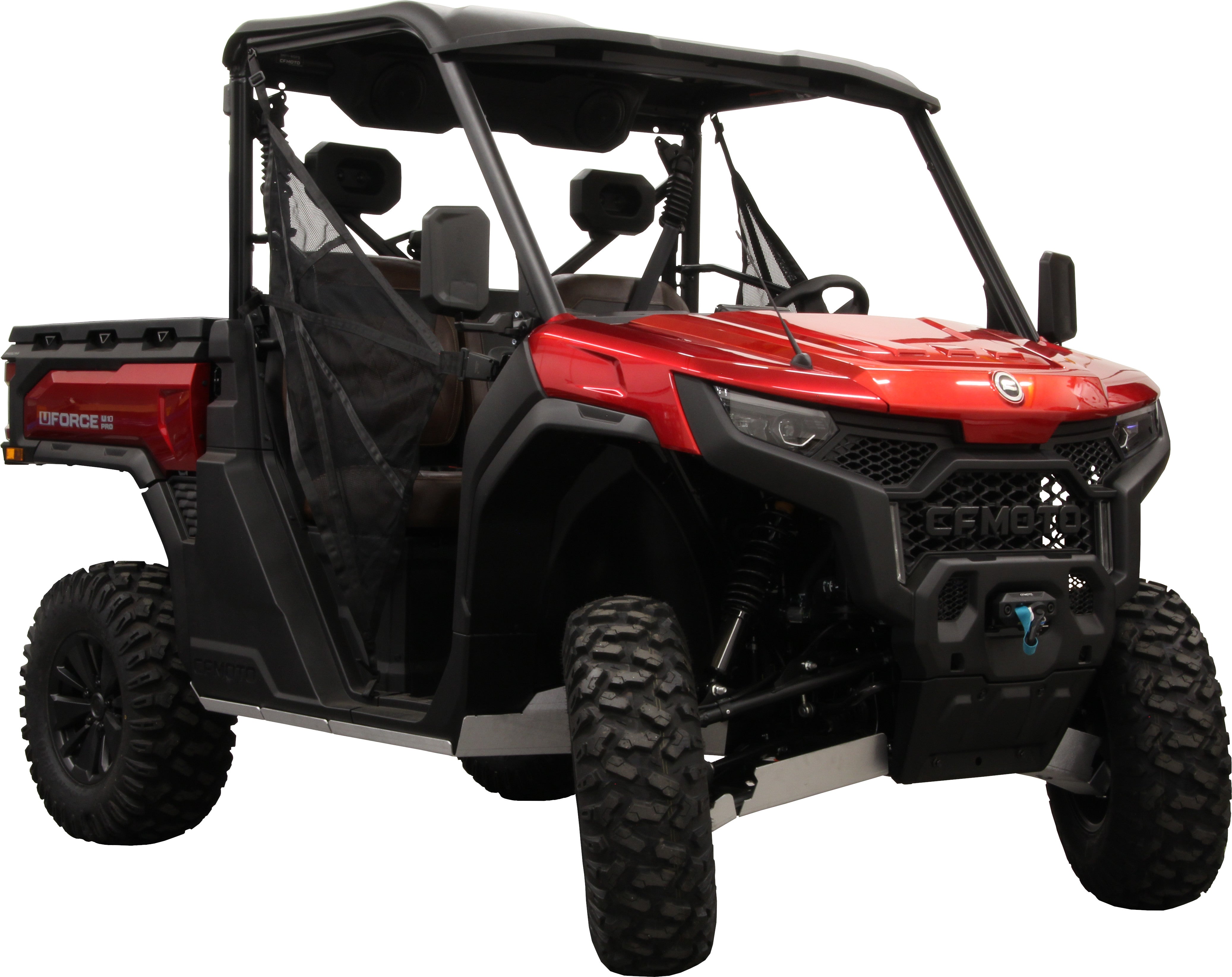 Kit plaques de protection aluminium pour quad U10 PRO (2025+) (aluminium) – protection châssis complète, robuste et durable