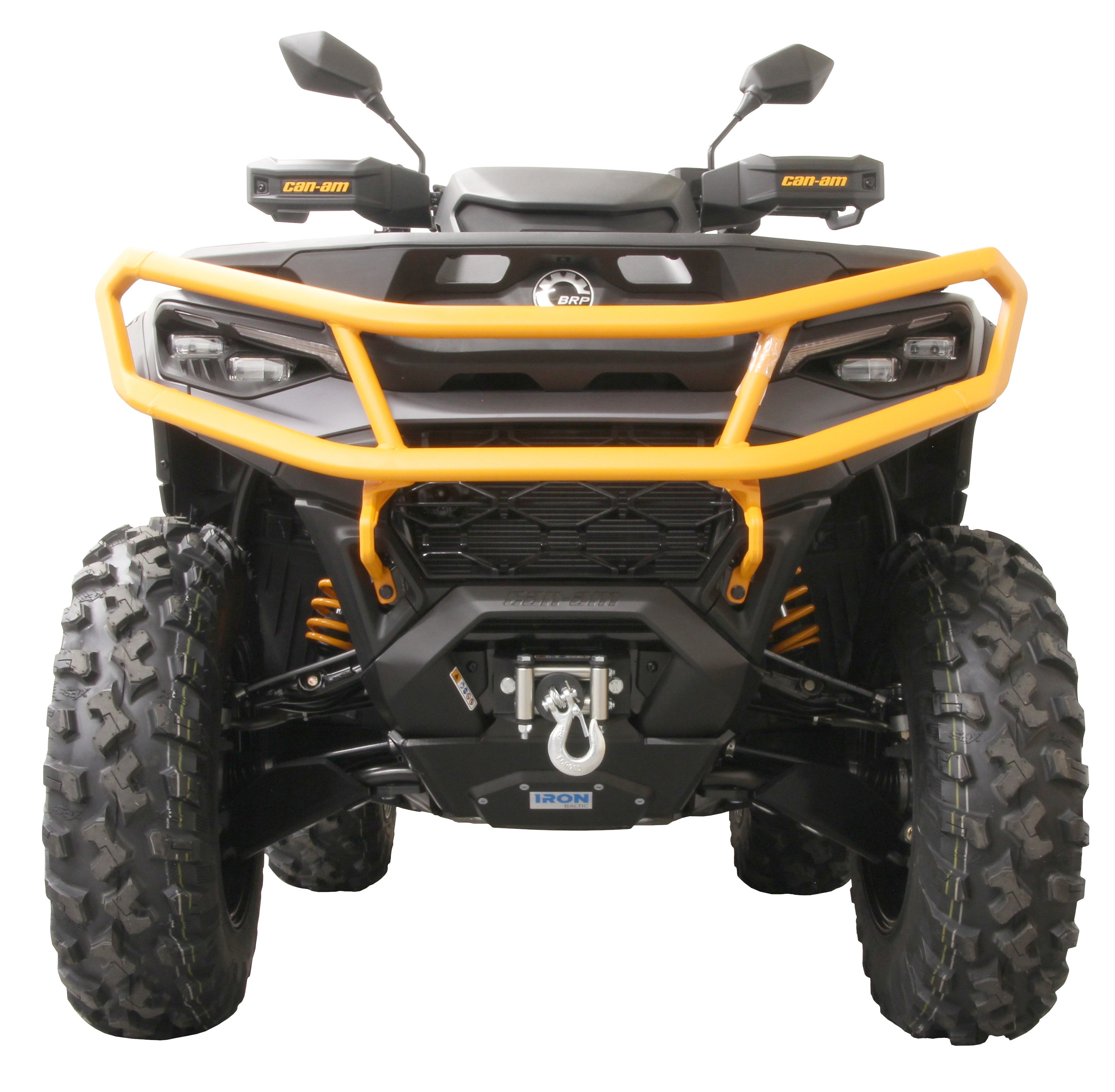 Kit plaques de protection plastique pour quad Outlander G3 850/1000 MAX (2025+) (plastic) – protection châssis complète, robuste et durable