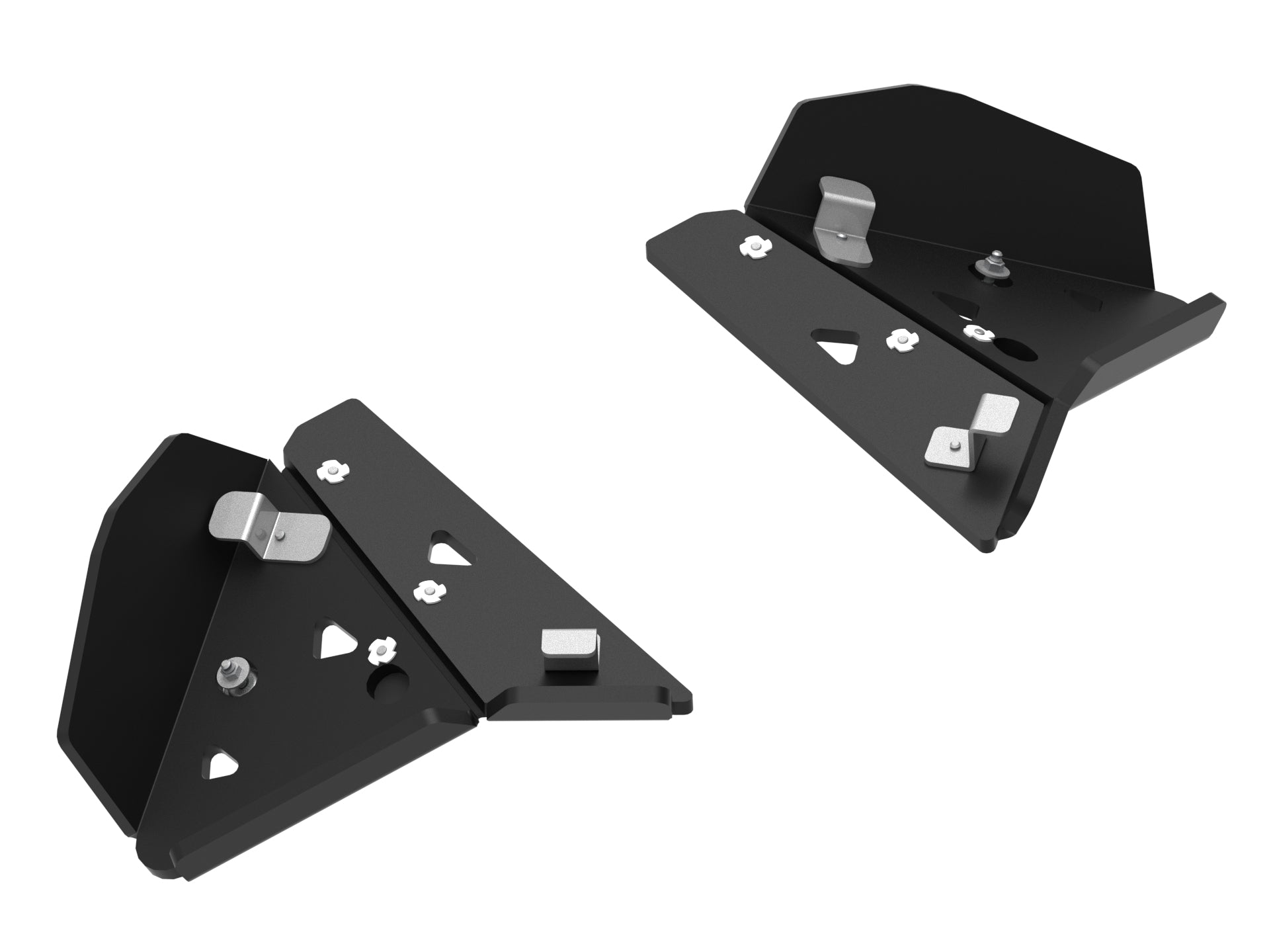 Kit plaques de protection plastique pour quad Outlander G3 850/1000 (2025+), Outlander G3 850/1000 MAX (2025+) (pair) – protection châssis complète, robuste et durable