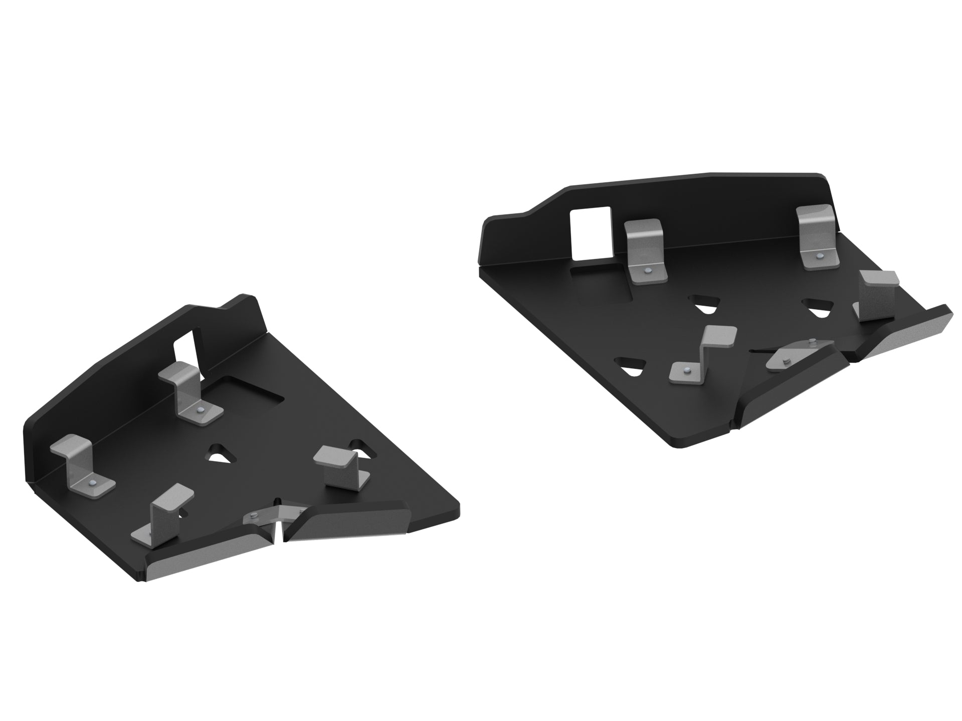 Kit plaques de protection plastique pour quad Outlander G3 850/1000 (2025+), Outlander G3 850/1000 MAX (2025+) (pair) – protection châssis complète, robuste et durable