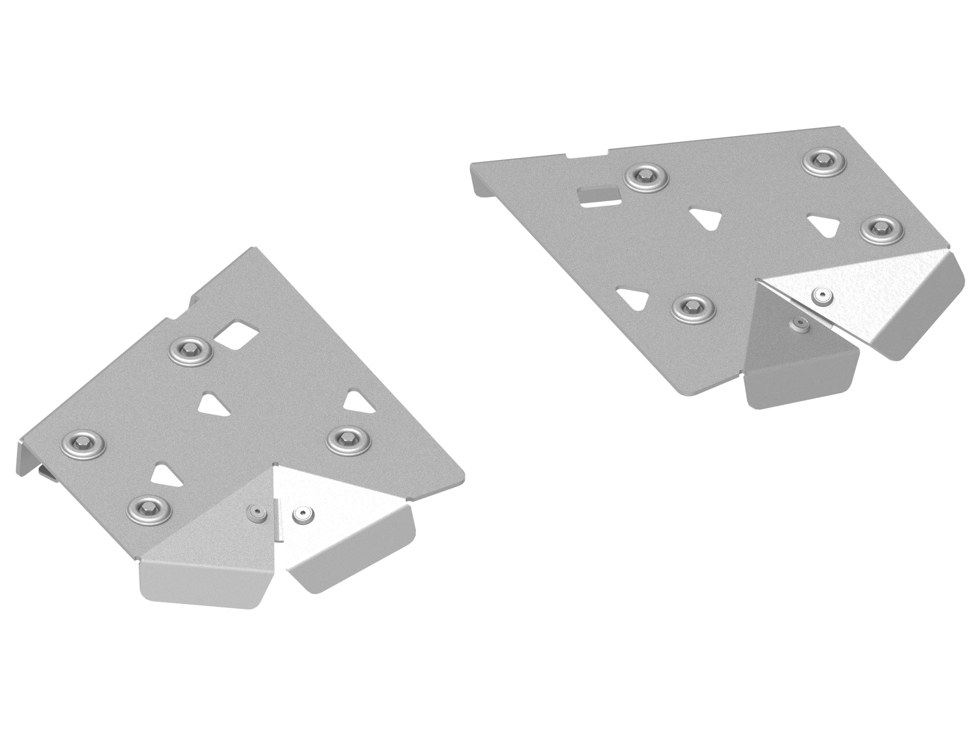 Kit plaques de protection aluminium pour quad Outlander G3 850/1000 (2025+), Outlander G3 850/1000 MAX (2025+) (pair) – protection châssis complète, robuste et durable