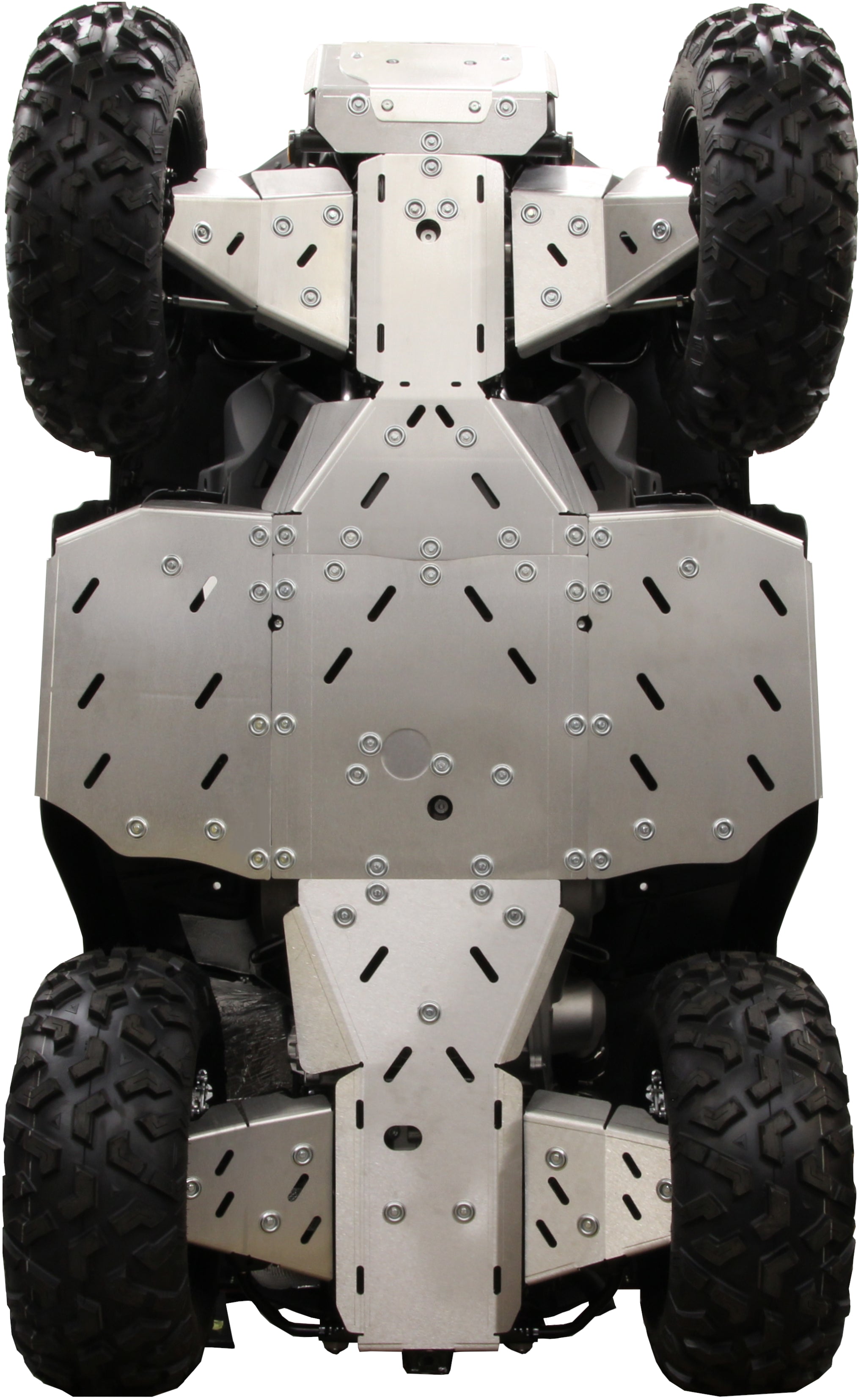 Kit plaques de protection aluminium pour quad Snarler AT10 L (aluminium) – protection châssis complète, robuste et durable