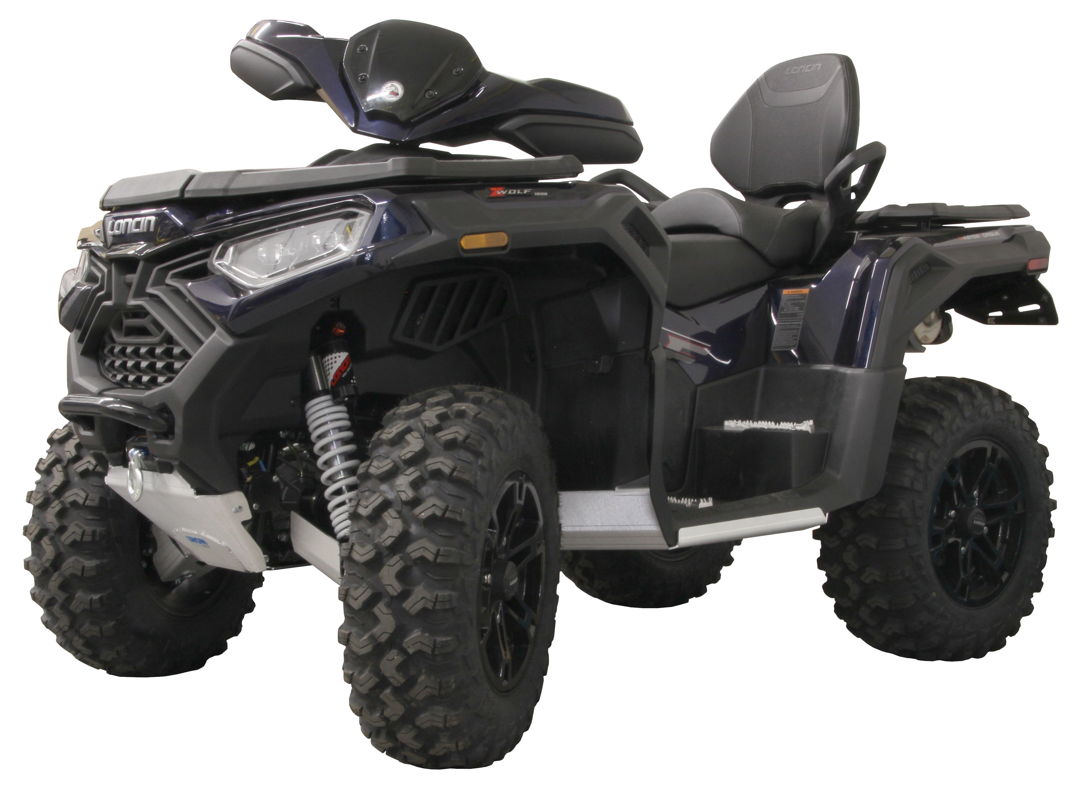 Kit plaques de protection aluminium pour quad XWOLF 1000 (aluminium) – protection châssis complète, robuste et durable