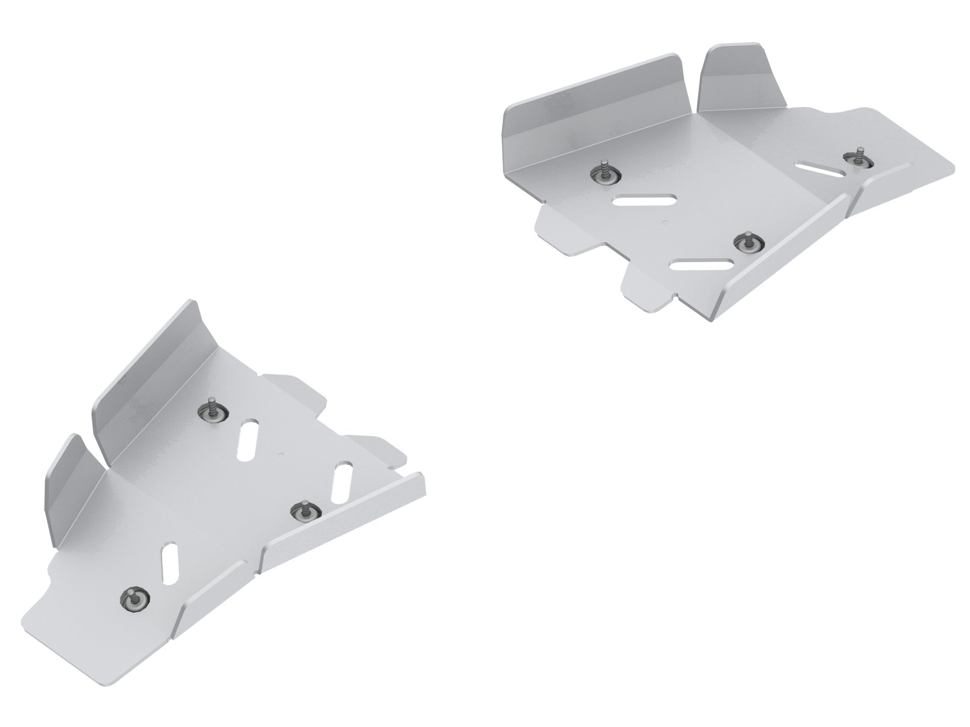 Kit plaques de protection aluminium pour quad XWOLF 1000 (pair) – protection châssis complète, robuste et durable