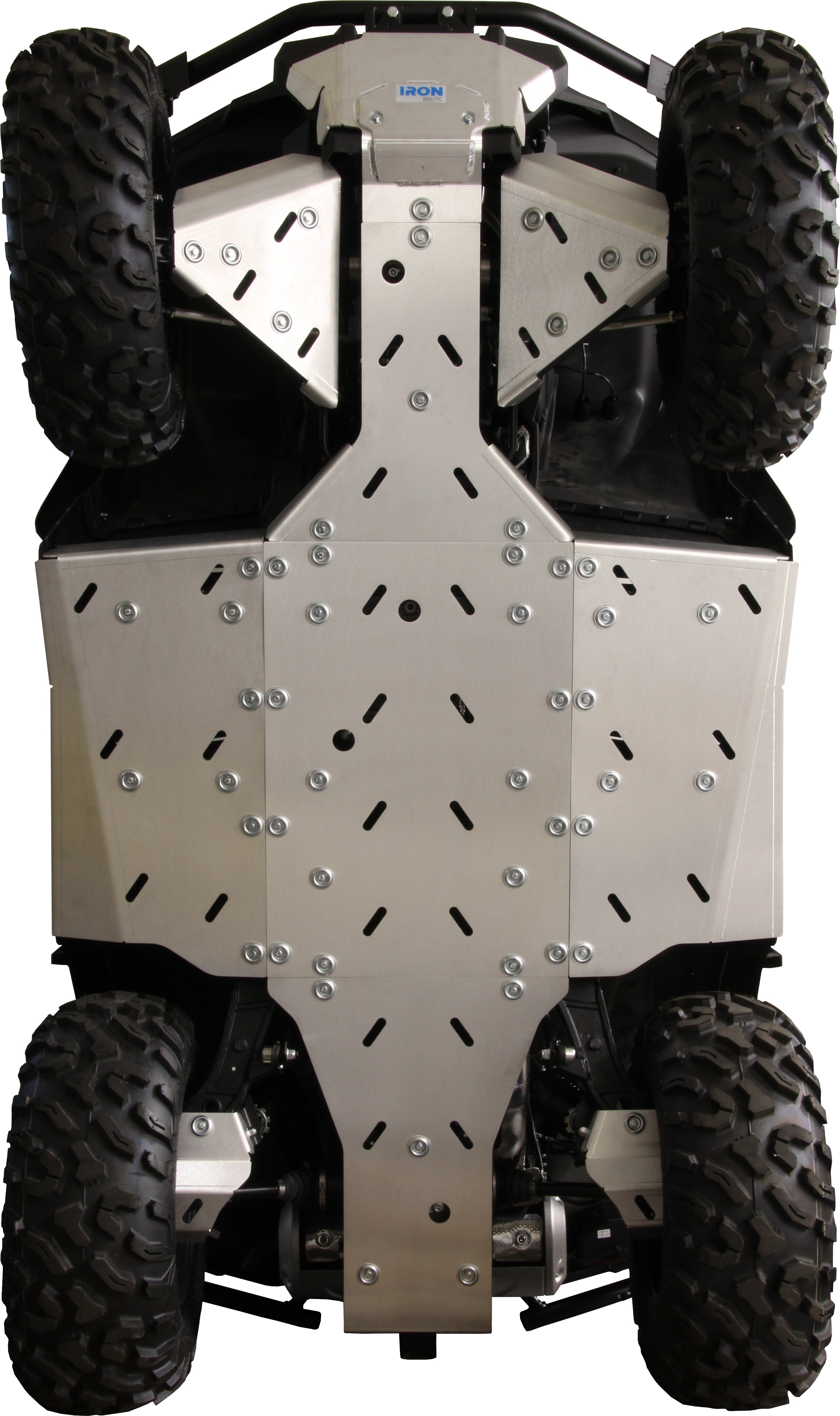 Kit plaques de protection aluminium pour quad SFA 1000, SFA 600 (aluminium) – protection châssis complète, robuste et durable
