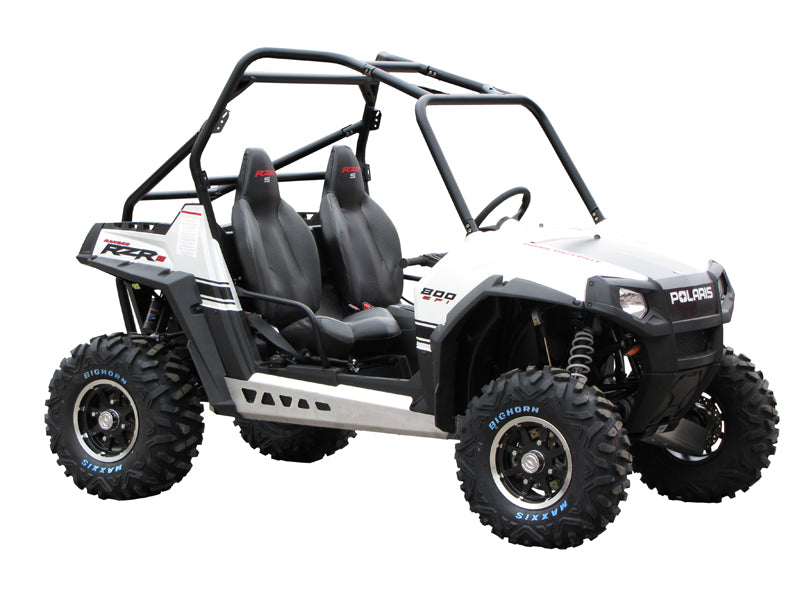 Kit plaques de protection plastique pour quad RZR 800 S (plastic) – protection châssis complète, robuste et durable