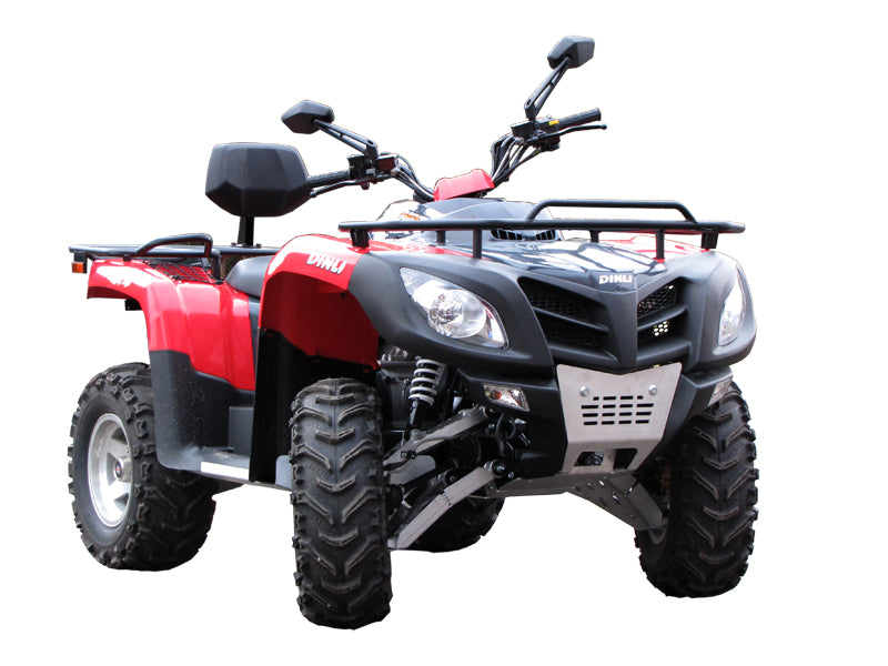 Kit plaques de protection aluminium pour quad 600 Prime, DL 702 (aluminium) – protection châssis complète, robuste et durable