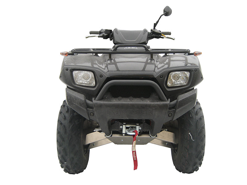 Kit plaques de protection aluminium pour quad KVF 650 Rigid (aluminium) – protection châssis complète, robuste et durable