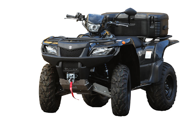 Kit plaques de protection aluminium pour quad KingQuad 500/750Axi (2019+), KingQuad 500/750Axi (EPS) (-2018) (aluminium) – protection châssis complète, robuste et durable