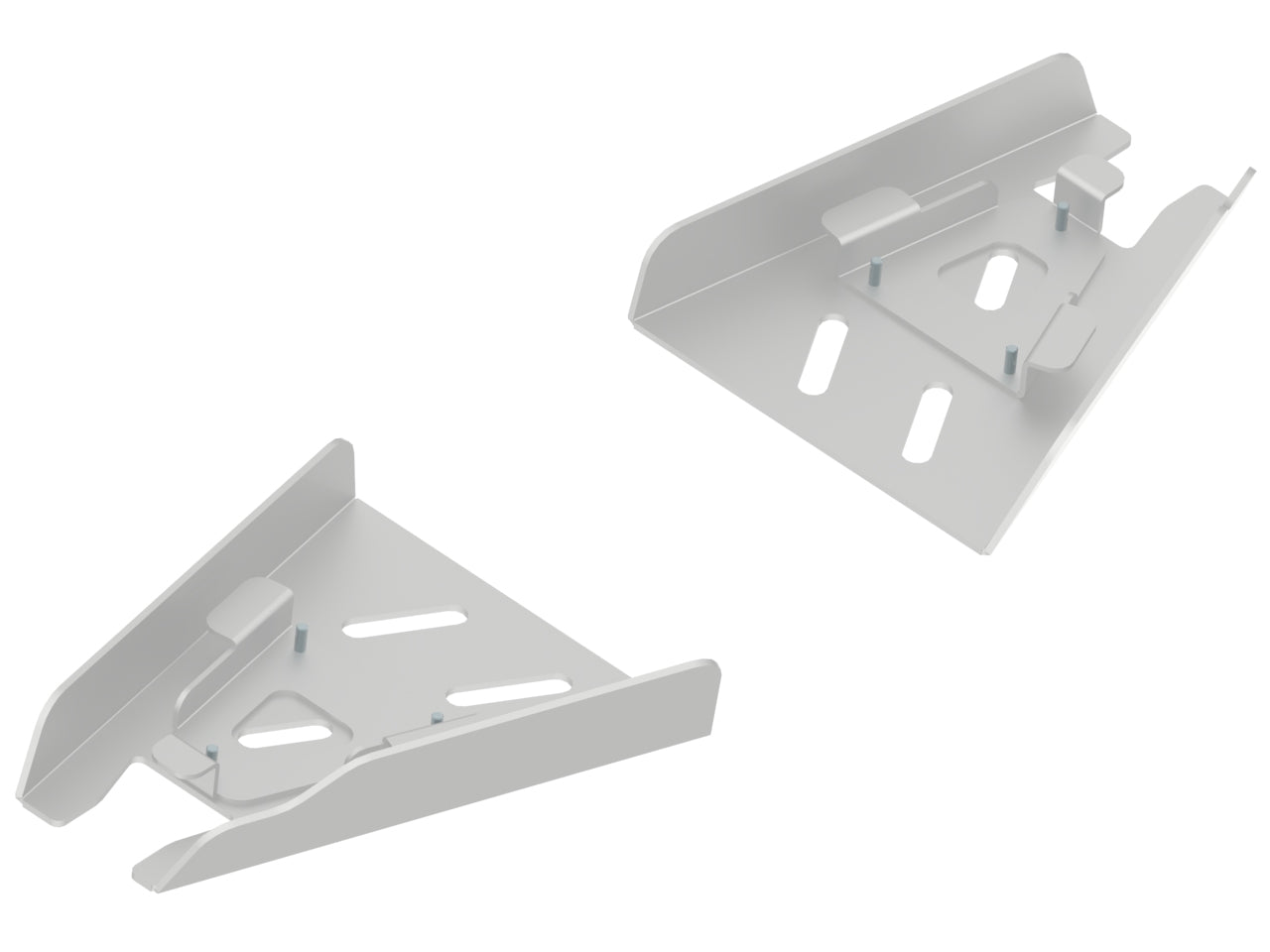 Kit plaques de protection plastique pour quad KingQuad 500/750Axi (2019+), KingQuad 500/750Axi (EPS) (-2018) (pair) – protection châssis complète, robuste et durable