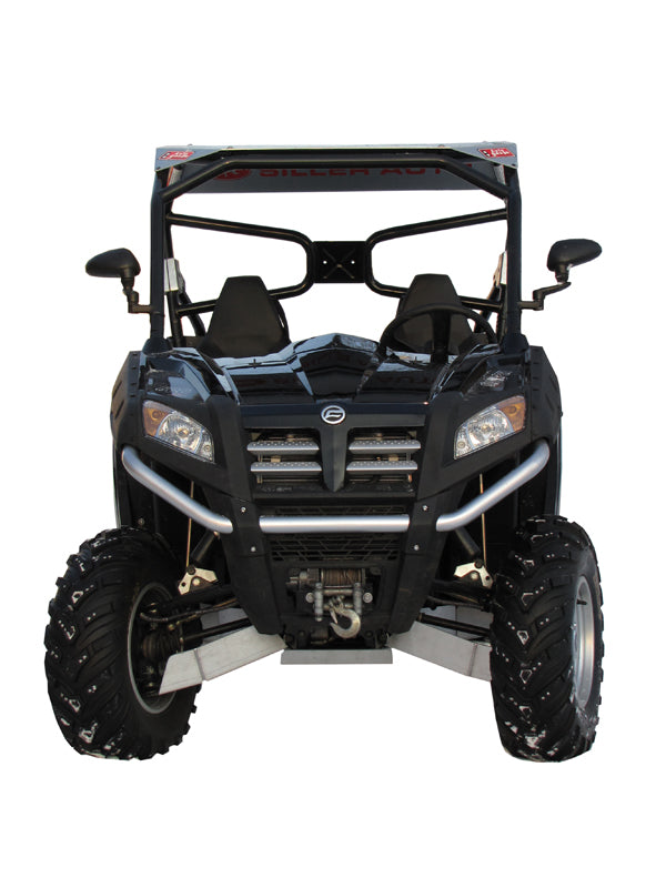Kit plaques de protection aluminium pour quad ZFORCE 600 (Z6) (aluminium) – protection châssis complète, robuste et durable