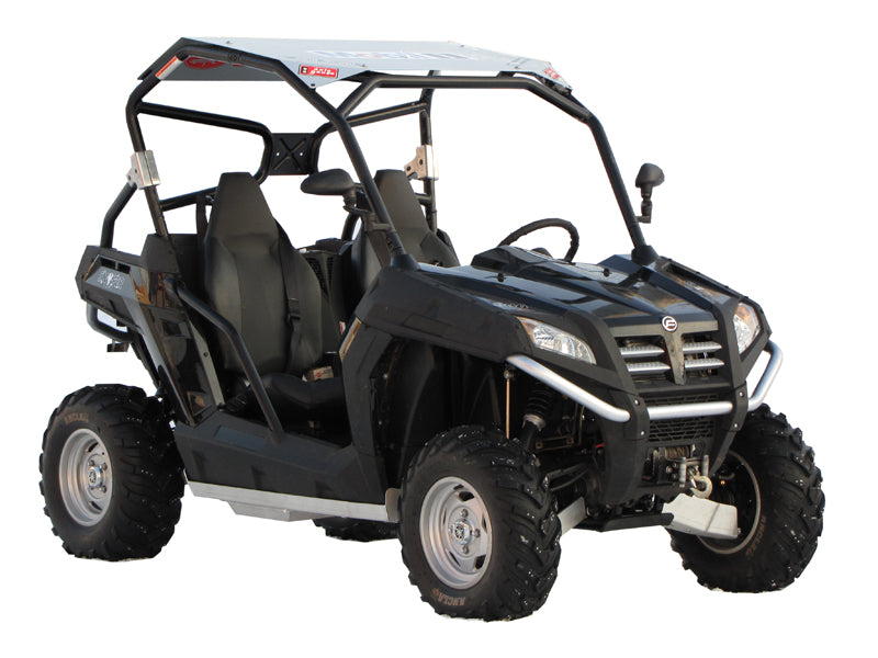 Kit plaques de protection aluminium pour quad ZFORCE 600 (Z6) (plastic) – protection châssis complète, robuste et durable