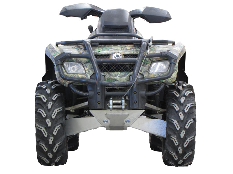 Kit plaques de protection aluminium pour quad Outlander G1 MAX (aluminium) – protection châssis complète, robuste et durable