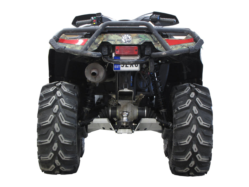 Kit plaques de protection aluminium pour quad Outlander G1 (aluminium) – protection châssis complète, robuste et durable