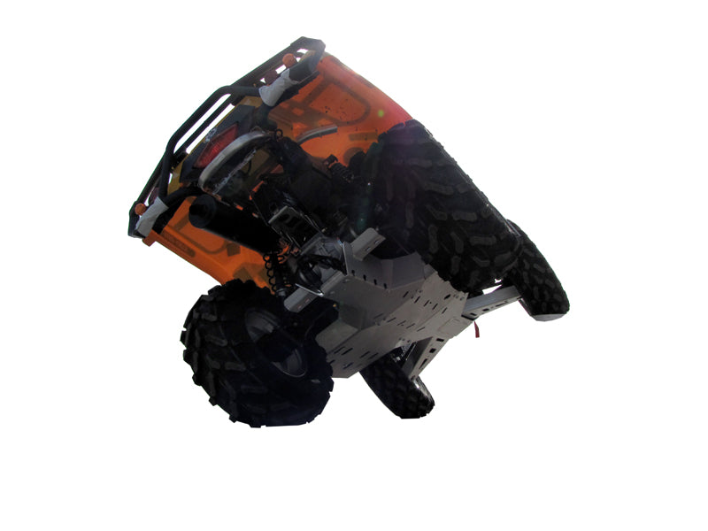 Kit plaques de protection aluminium pour quad Outlander G1 (aluminium) – protection châssis complète, robuste et durable