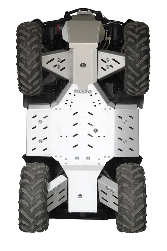 Kit plaques de protection aluminium pour quad CFORCE X5/X6 (aluminium) – protection châssis complète, robuste et durable