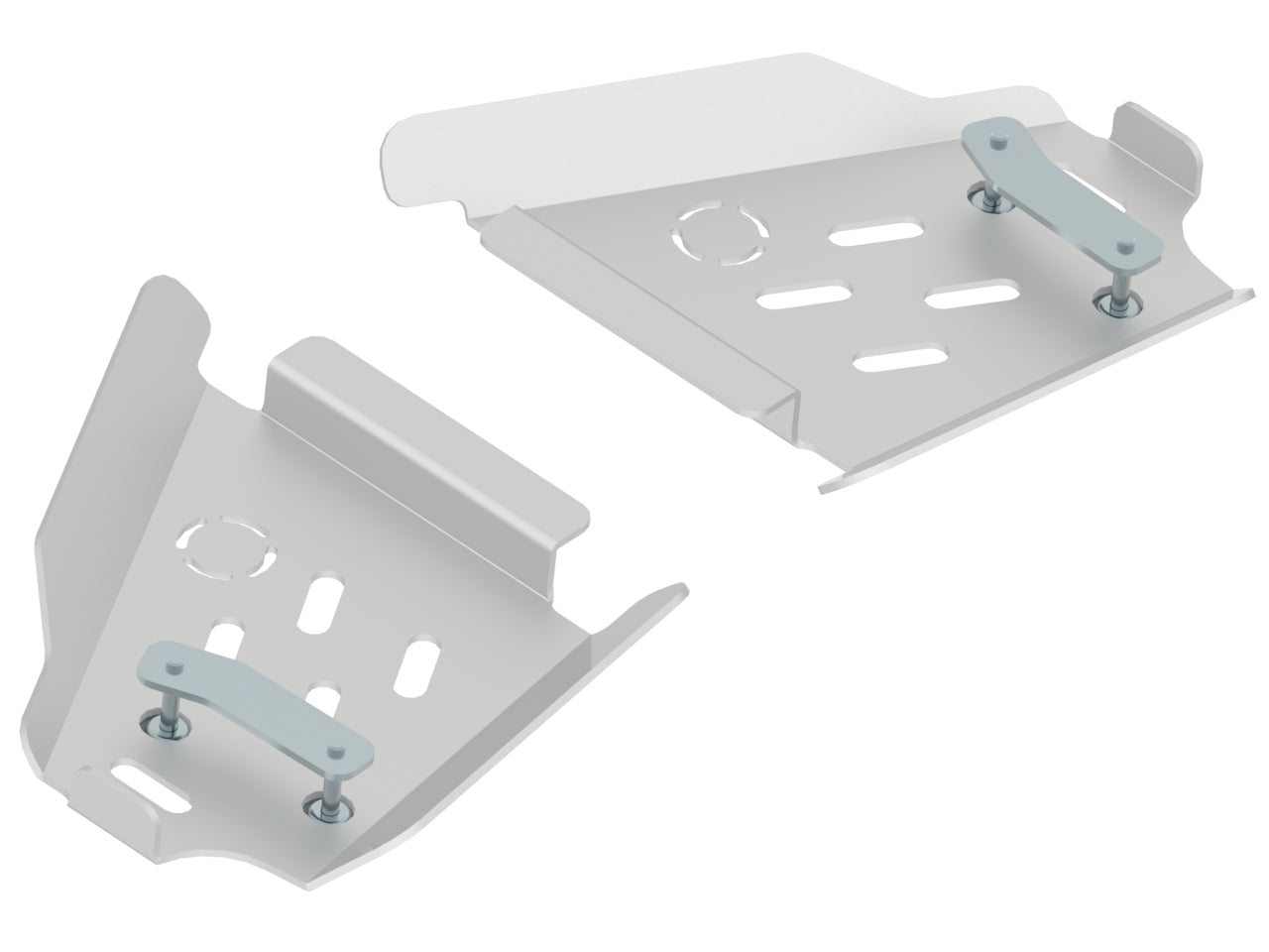 Kit plaques de protection aluminium pour quad 1000 XT, 500/550/700 – protection châssis complète, robuste et durable