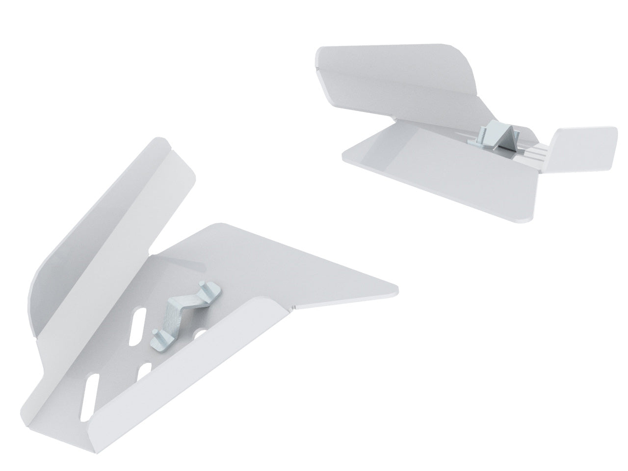 Kit plaques de protection aluminium pour quad Grizzly 550, Grizzly 700 (-2013) (pair) – protection châssis complète, robuste et durable