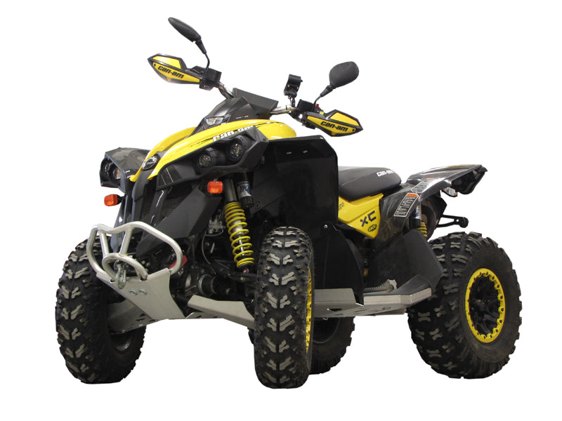 Kit plaques de protection aluminium pour quad Renegade G2 (-2016) (aluminium) – protection châssis complète, robuste et durable