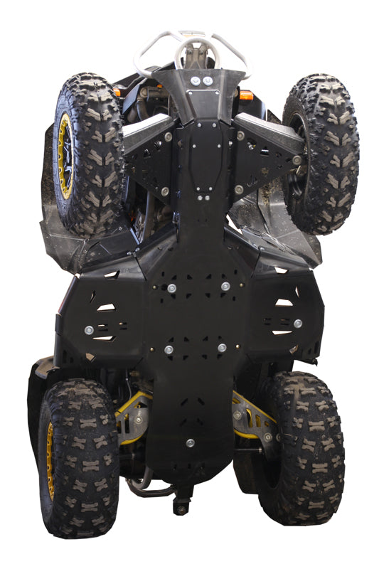 Kit plaques de protection plastique pour quad Renegade G2 (-2016) (plastic) – protection châssis complète, robuste et durable