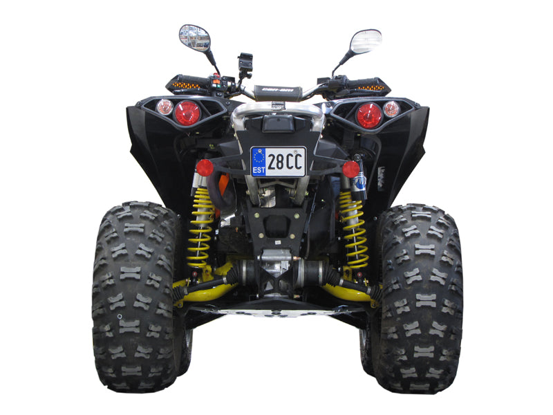 Kit plaques de protection plastique pour quad Renegade G2 (-2016) (plastic) – protection châssis complète, robuste et durable