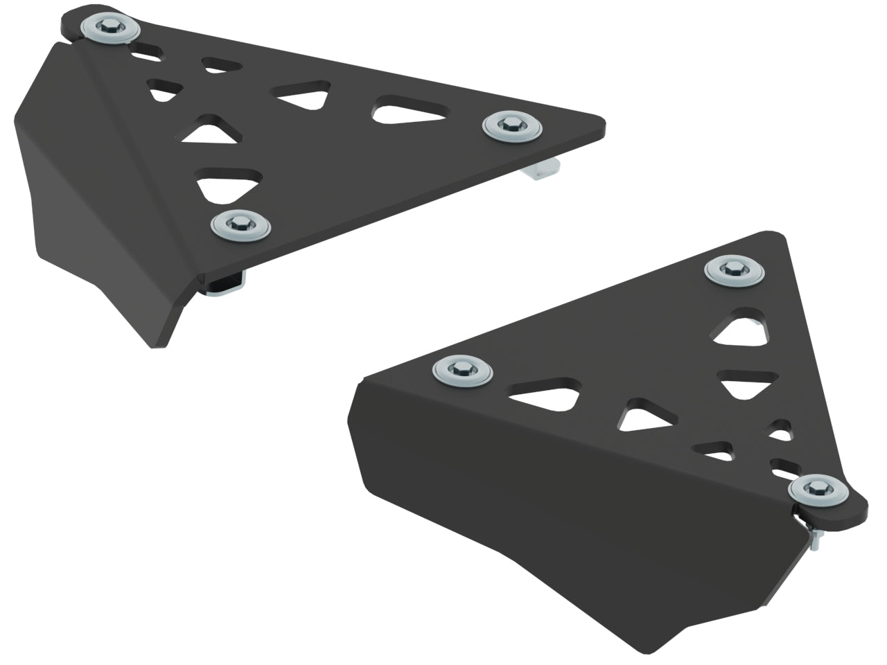 Kit plaques de protection plastique pour quad Outlander 6x6 (2013-2016), Outlander 6x6 MAX (2017-2018), Outlander G2 (-2016), Outlander G2 450/570 (2017+), Outlander G2 450/570 MAX (2017+), Outlander G2 650/850/1000 (2017-2018), Outlander G2 650/850/1000