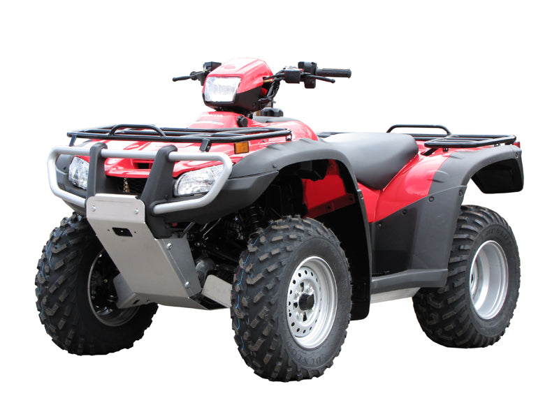 Kit plaques de protection aluminium pour quad TRX 500 FA, TRX 500 FE (-2011) (aluminium) – protection châssis complète, robuste et durable