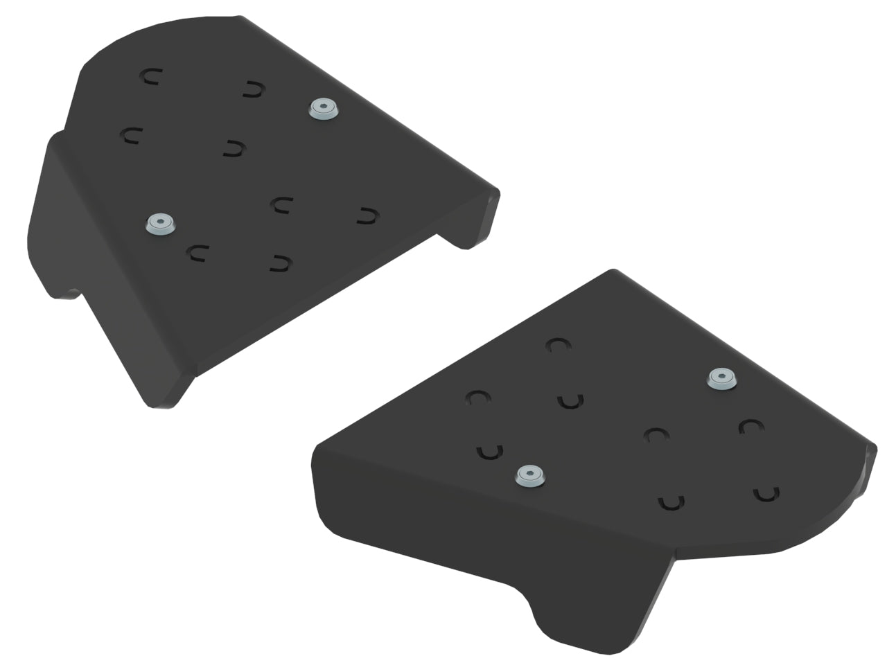 Kit plaques de protection pour quad CFORCE 800 LUX (X8 LUX) (pair) – protection châssis complète, robuste et durable