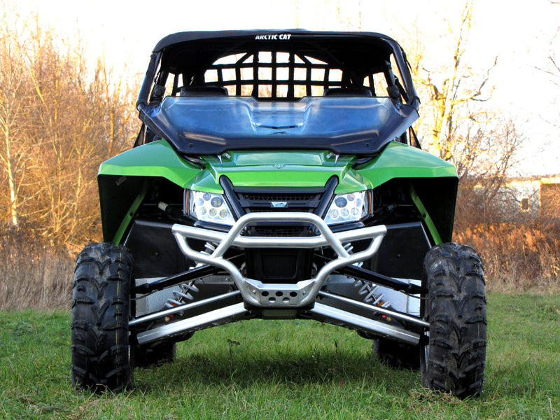 Kit plaques de protection aluminium pour quad Wildcat (-2016) (aluminium) – protection châssis complète, robuste et durable