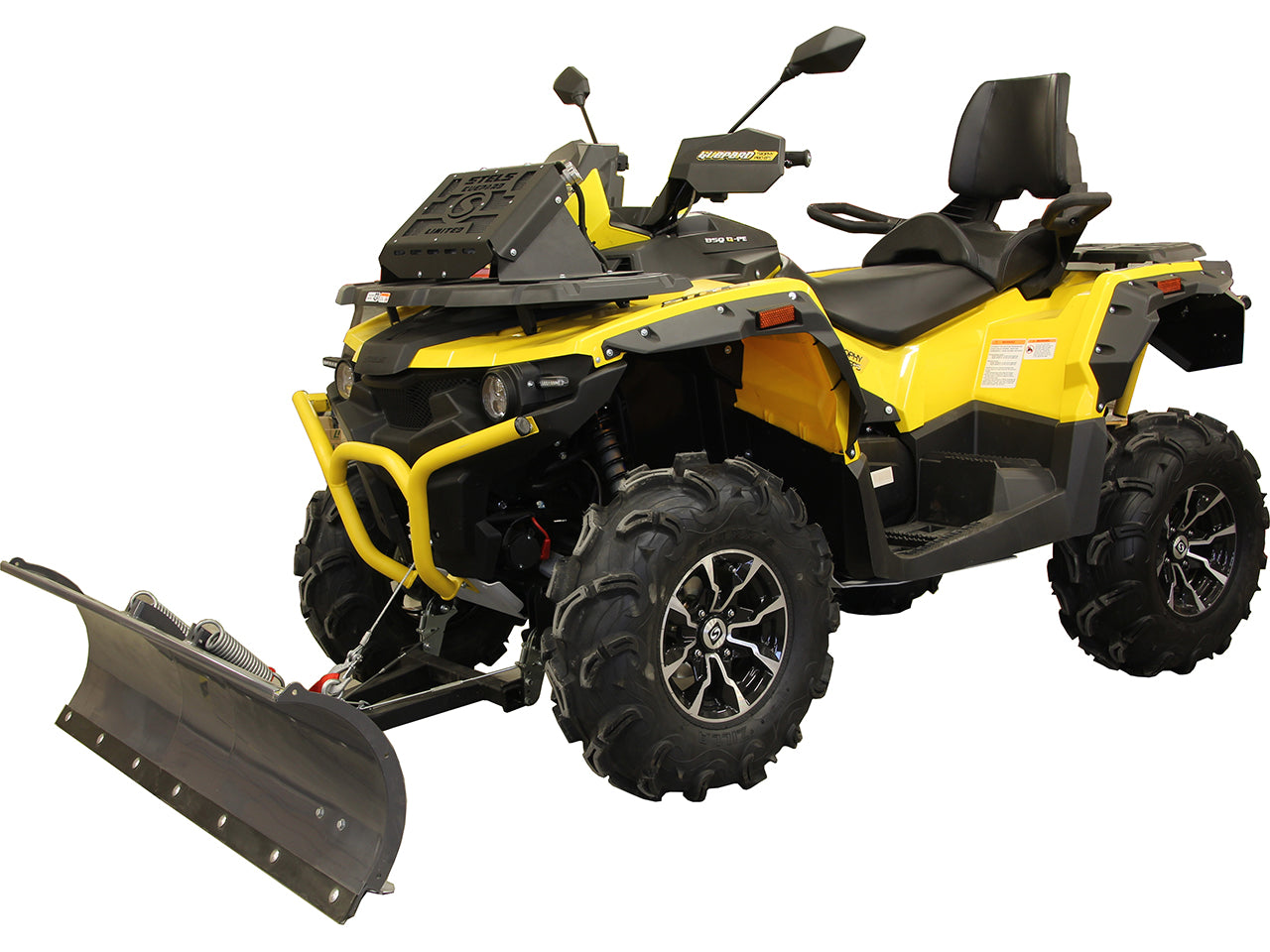 Kit plaques de protection pour quad 850 Guepard – protection châssis complète, robuste et durable
