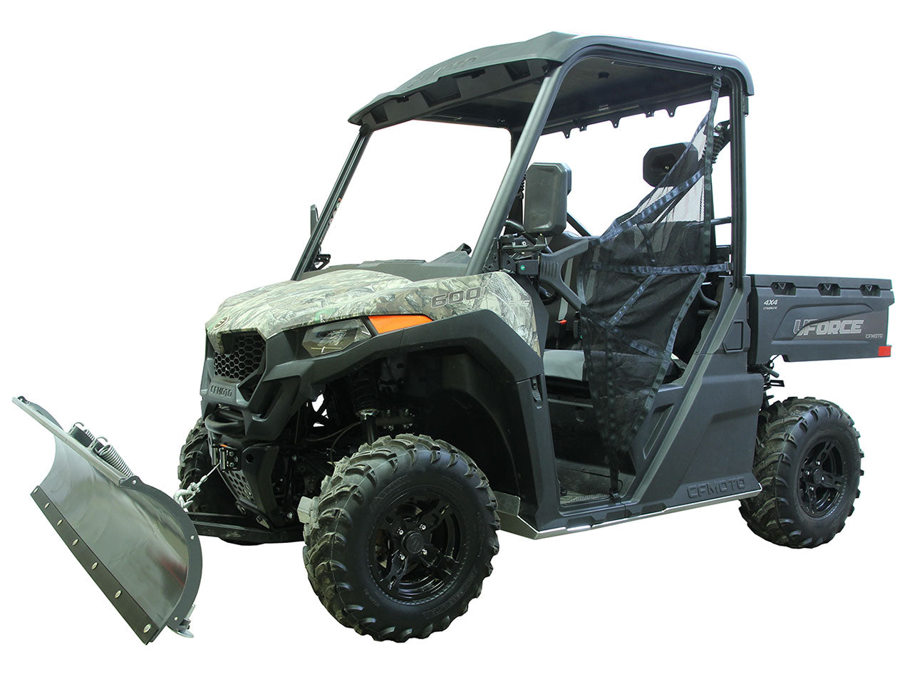 Kit plaques de protection pour quad UFORCE 600 – protection châssis complète, robuste et durable