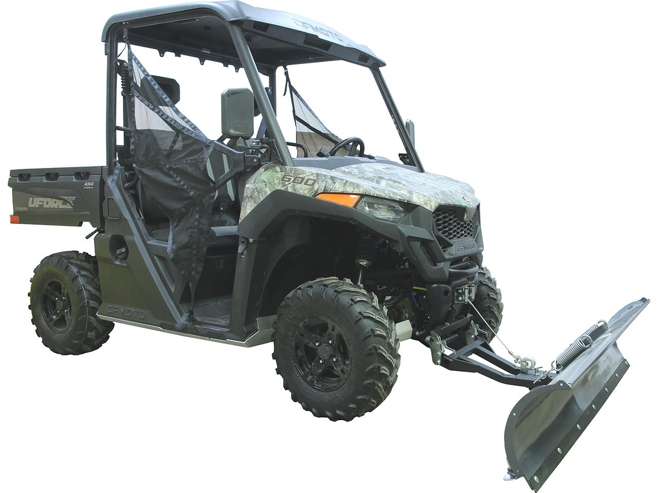 Kit plaques de protection pour quad UFORCE 600 – protection châssis complète, robuste et durable
