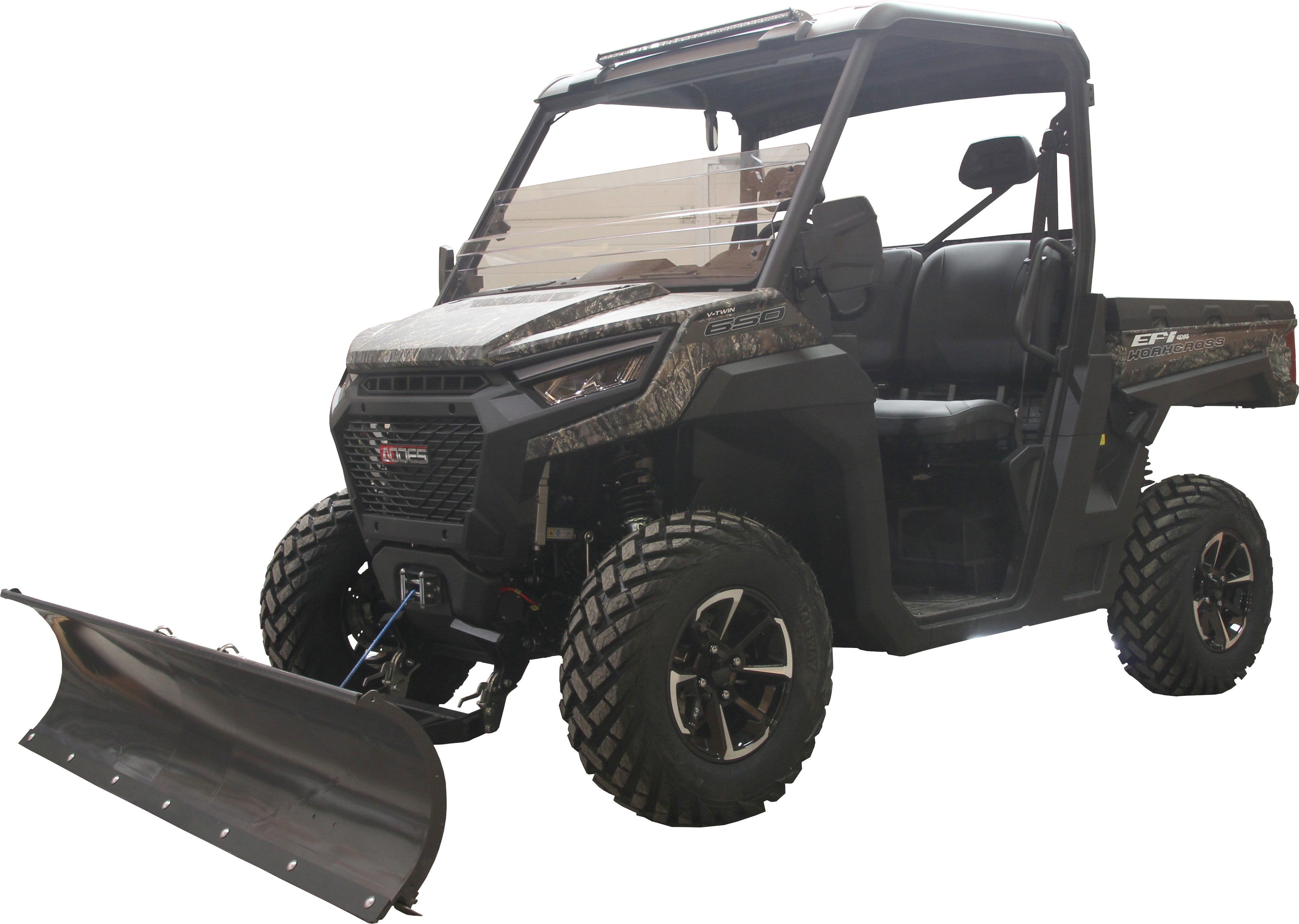 Kit plaques de protection pour quad WORKCROSS 650/1000 – protection châssis complète, robuste et durable