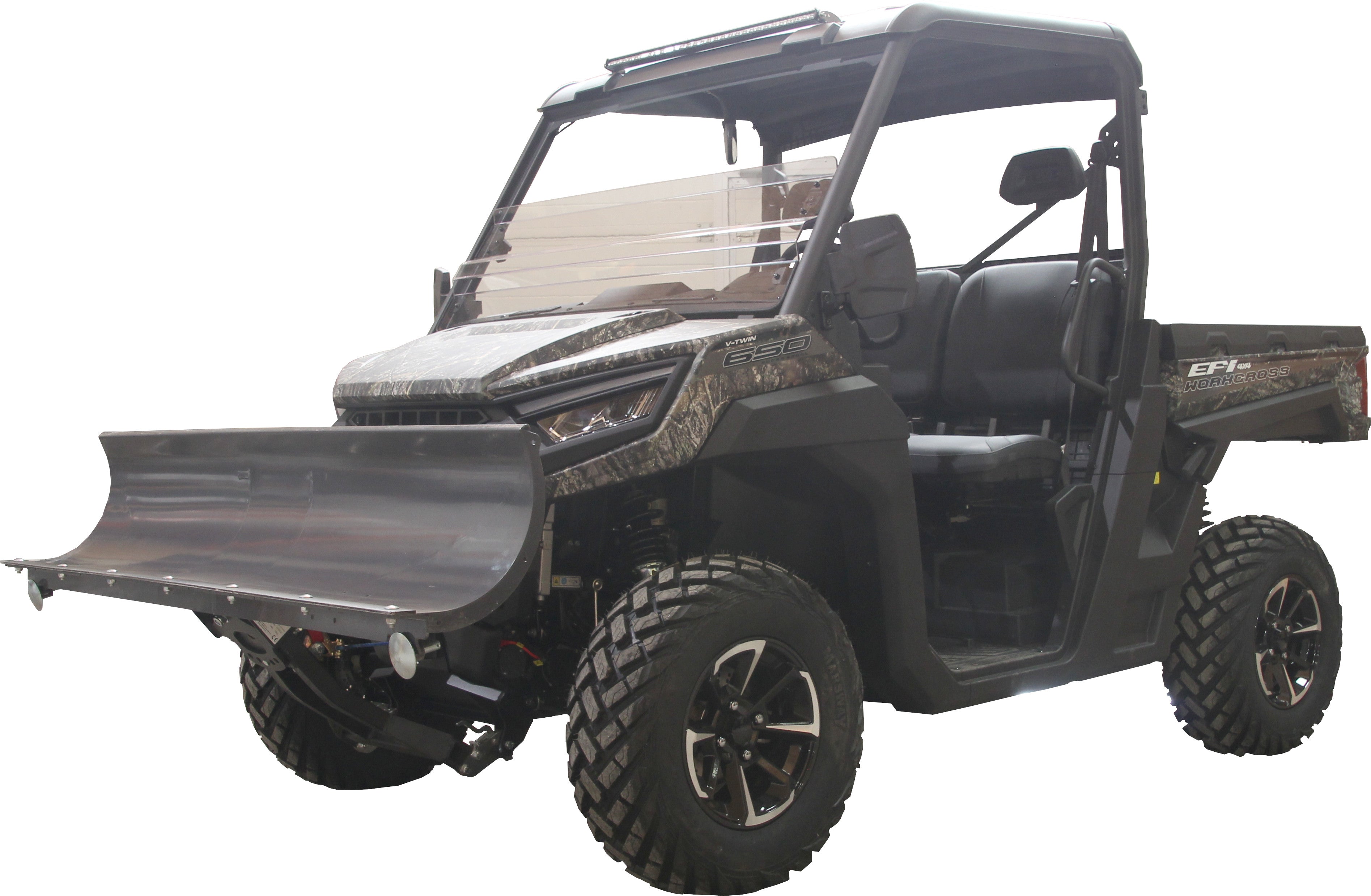 Kit plaques de protection pour quad WORKCROSS 650/1000 – protection châssis complète, robuste et durable
