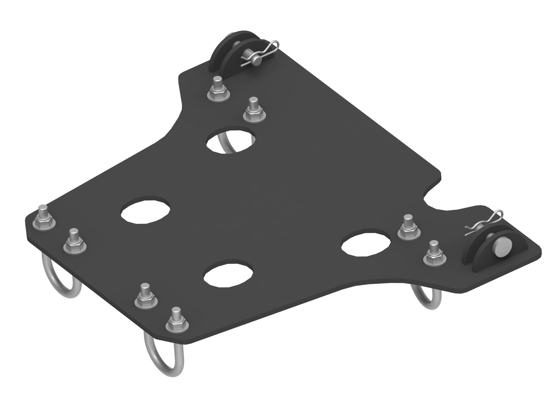 Kit plaques de protection pour quad XWOLF 1000 – protection châssis complète, robuste et durable