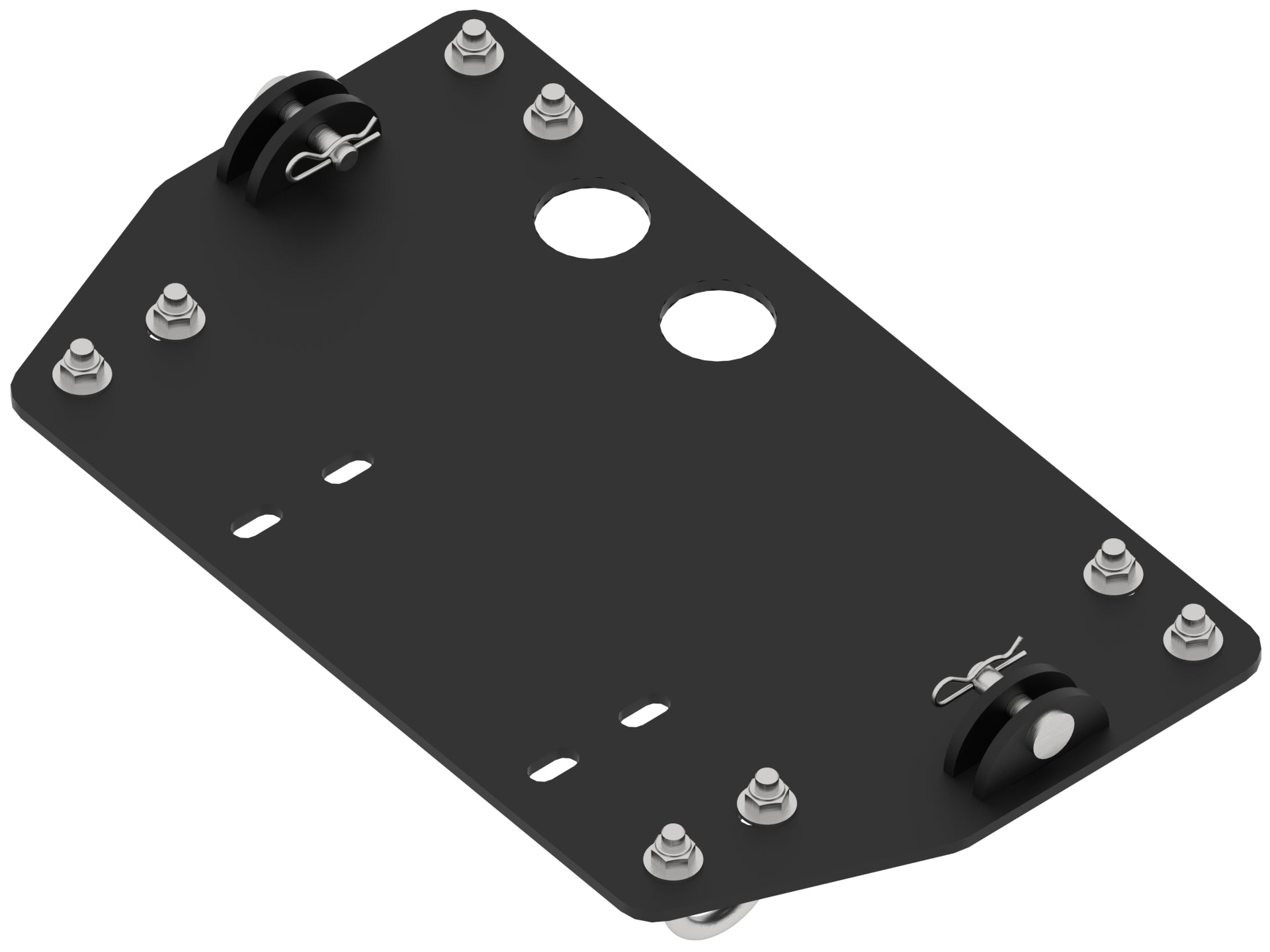 Kit plaques de protection pour quad KVF 650 Rigid, KVF 650/750 BruteForce – protection châssis complète, robuste et durable