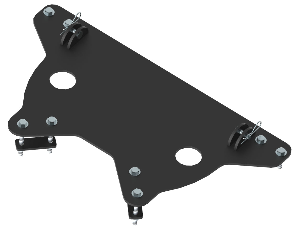 Kit plaques de protection pour quad CFORCE 1000, CFORCE 1000 Overland, CFORCE 850 – protection châssis complète, robuste et durable