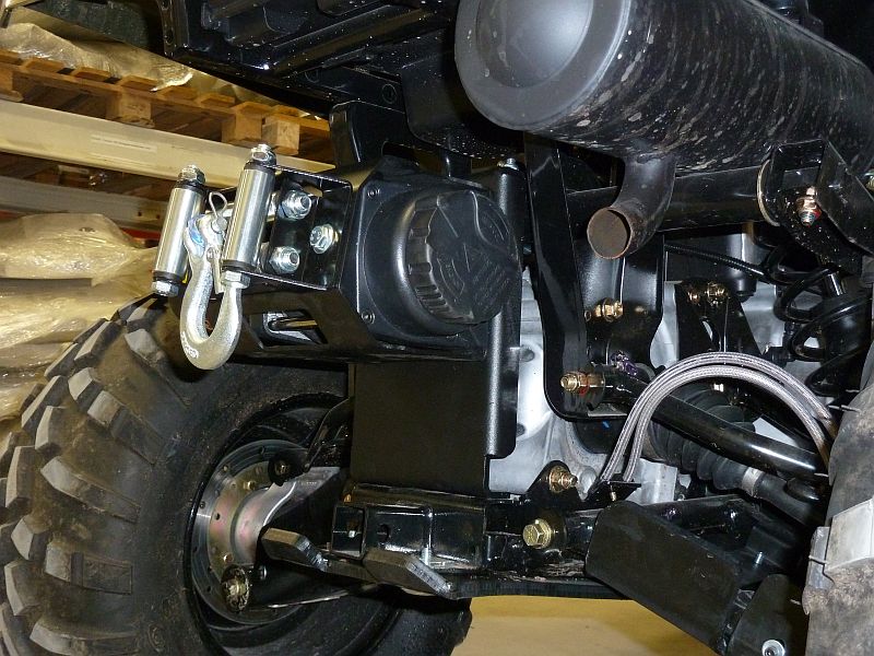 Kit plaques de protection pour quad Sportsman 400 (-2010), Sportsman 500 (-2010) (-2010) – protection châssis complète, robuste et durable