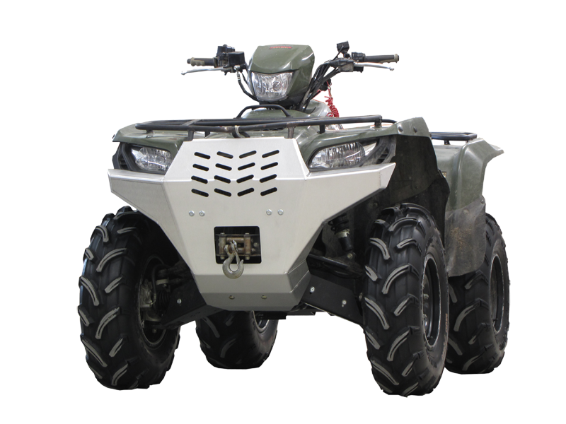 Kit plaques de protection aluminium pour quad KingQuad 450/500/700/750, KingQuad 500/750Axi (EPS) (aluminium) – protection châssis complète, robuste et durable