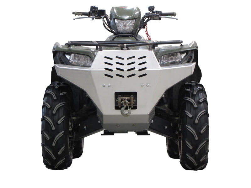 Kit plaques de protection aluminium pour quad KingQuad 450/500/700/750, KingQuad 500/750Axi (EPS) (aluminium) – protection châssis complète, robuste et durable